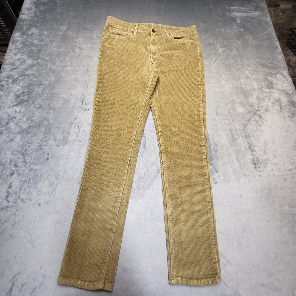 Levi 711 Skinny Pants Womens 30 Brown Corduroy Chino 5‎ Pocket